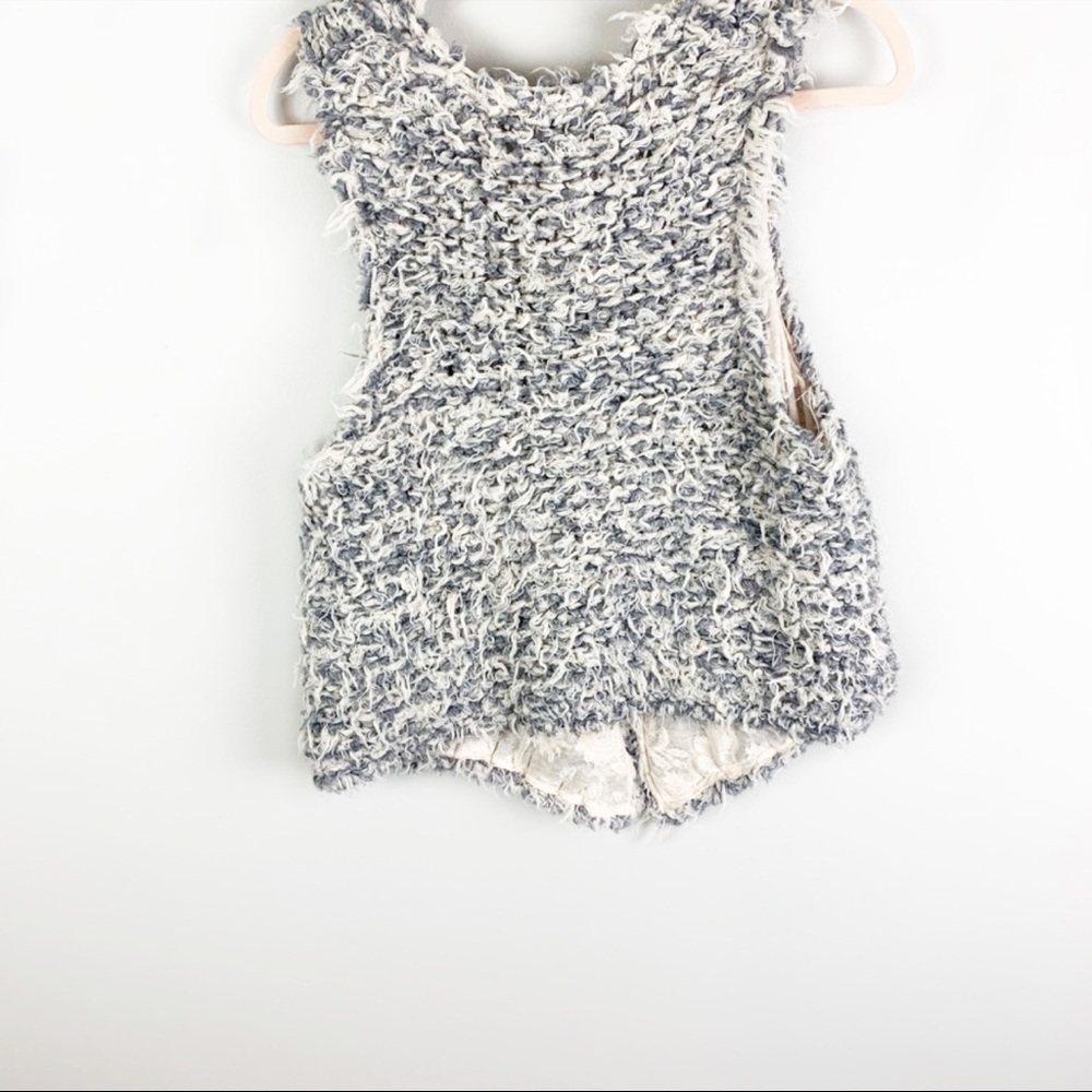 Free People Faux Fur Vest - Picture 7 of 12